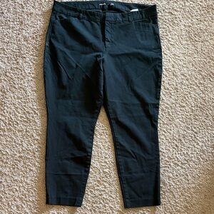 Old Navy Women's Black Ankle Pants